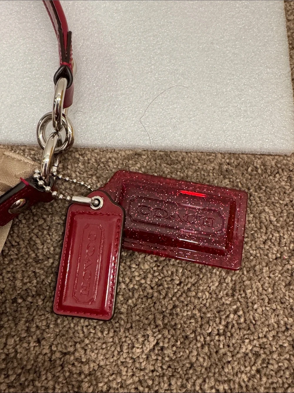 Coach poppy y2k shoulder bag purse 2 hangtags